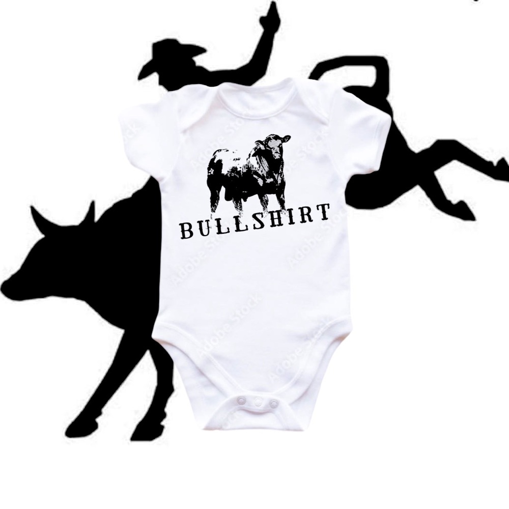 ✨3/$20 New BULLSHIRT Onsie✨ VARIETY SIZES AND COLORS!!!